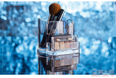 廠家批發(fā)亞集亞克力塑料收納盒 多功能文具化妝品首飾收納解決方案